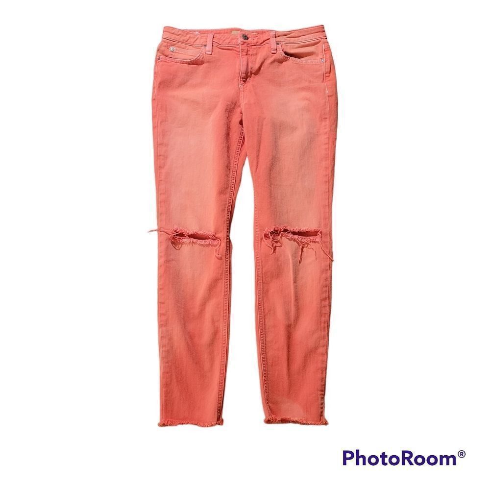 Joe's Jeans Collector's Edition Finn Skinny Ankle Jean in Distressed Poppy